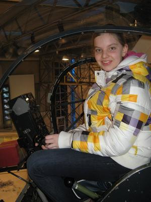 Benita wants to fly too...