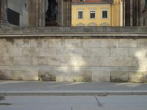 A little closer view of the wall, where's the plaque?