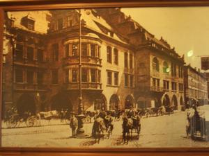 The original Haufbrauhaus.  It is amazing it has been in the same location for a few hundred years.
