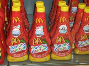 McDonald's catsup?  I haven't even seen that here in the USA!