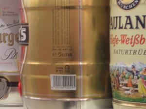 5 liters per can?  That is over a gallon of beer in each can!