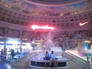 Another view inside Cesar's Palace