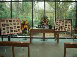 Dad's memorial Service