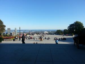 View from the top of Mount Royal Park