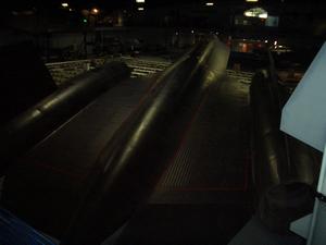 SR-71A Blackbird spy plane
