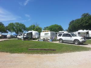 The newest camper (left) and the oldest camper (right) at the rally.