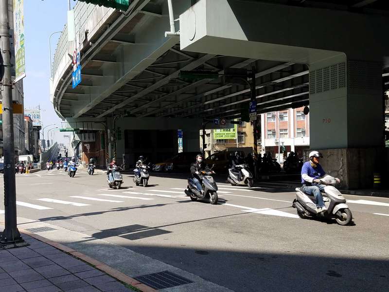 The city is filled with these mopeds.  It seems this is the primary mode of transportation.  At traffic lights, they have a special "box" painted in front of the cars, just for these scooters.  Also, every block has 2 or 3 scooter repair shops.  They are very popular.