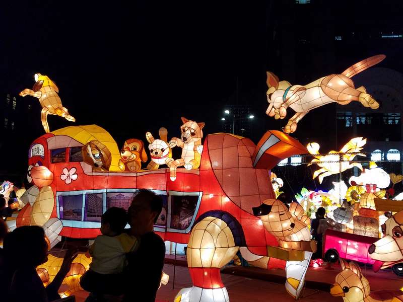 Some of the lanterns are quite complex.