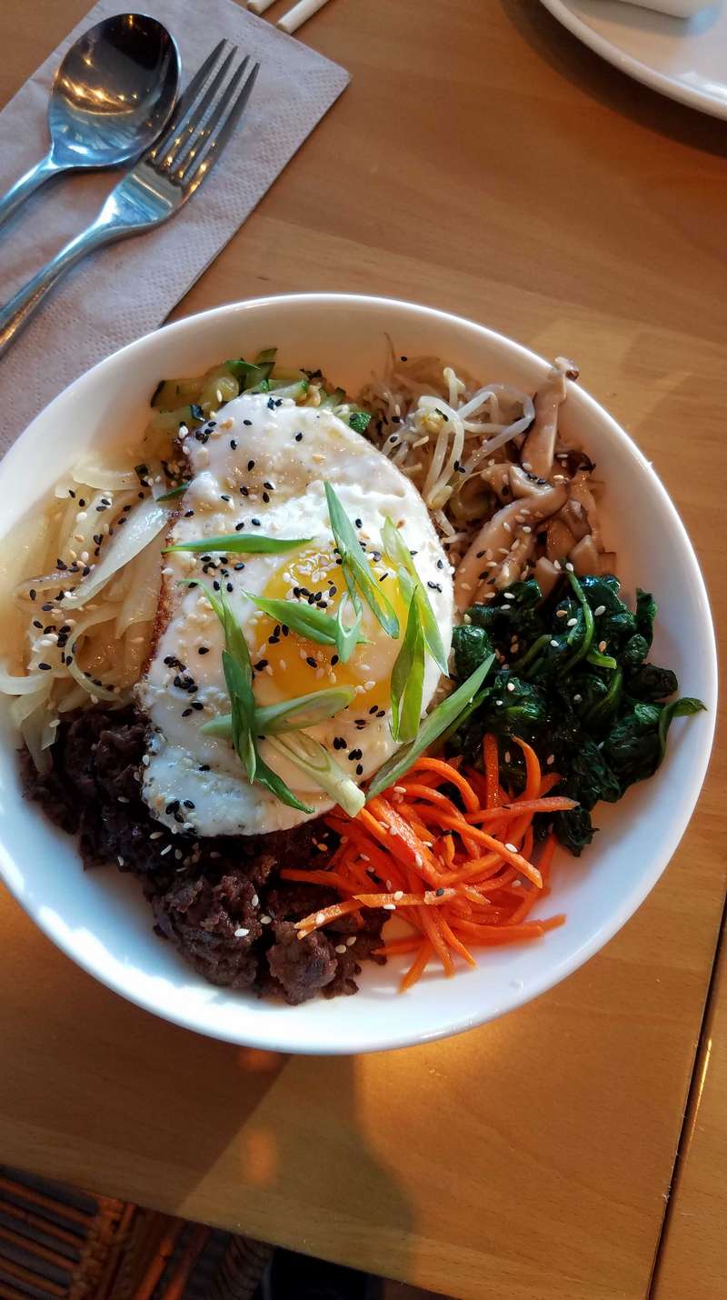 A Korean Bi Bim Bop at the hotel where the JEDEC meeting was held.  Yum! Yum!
