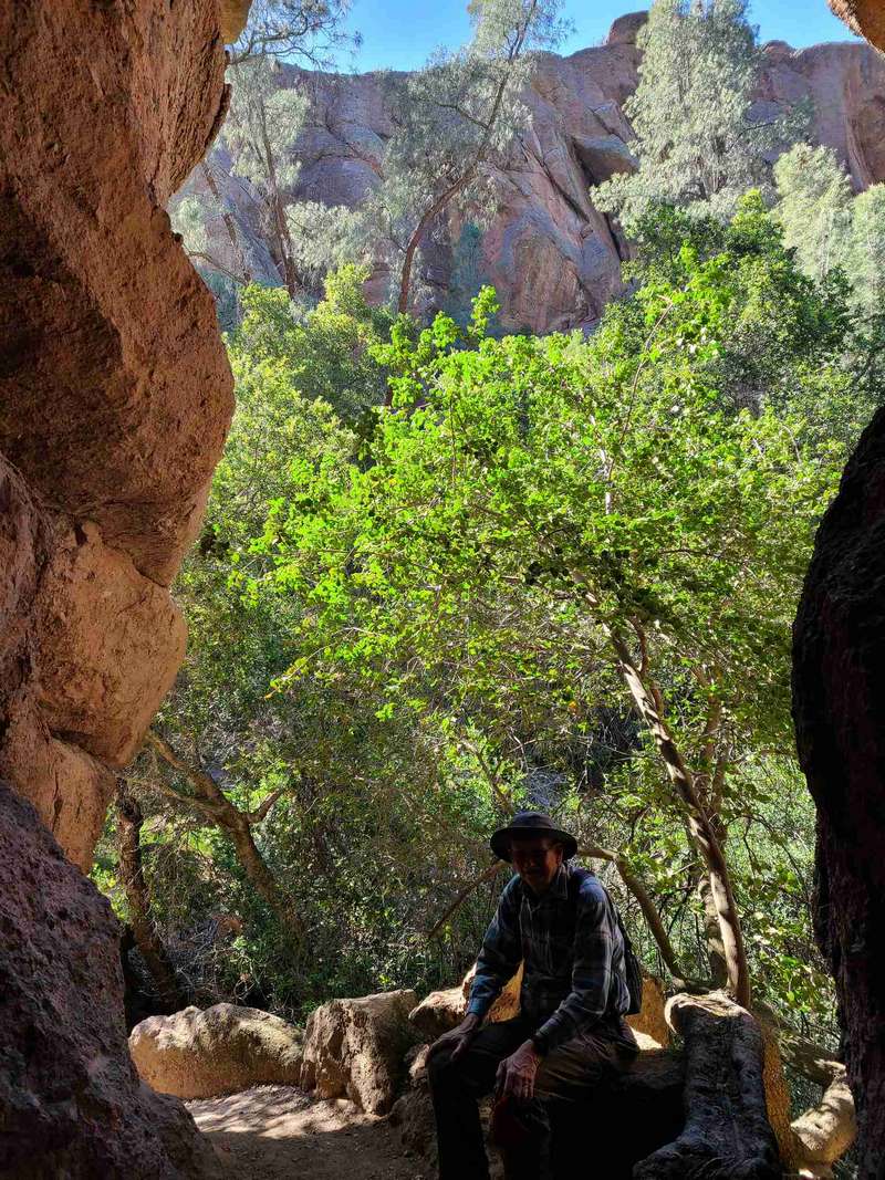 East side of Pinnacles NP 