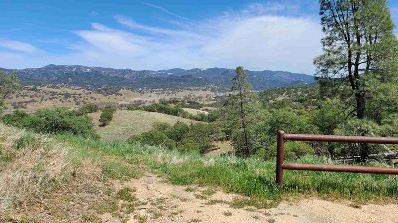 View from a hilltop near the Sweetwater Campsite