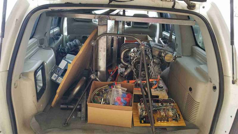 Everything fit in their SUV 