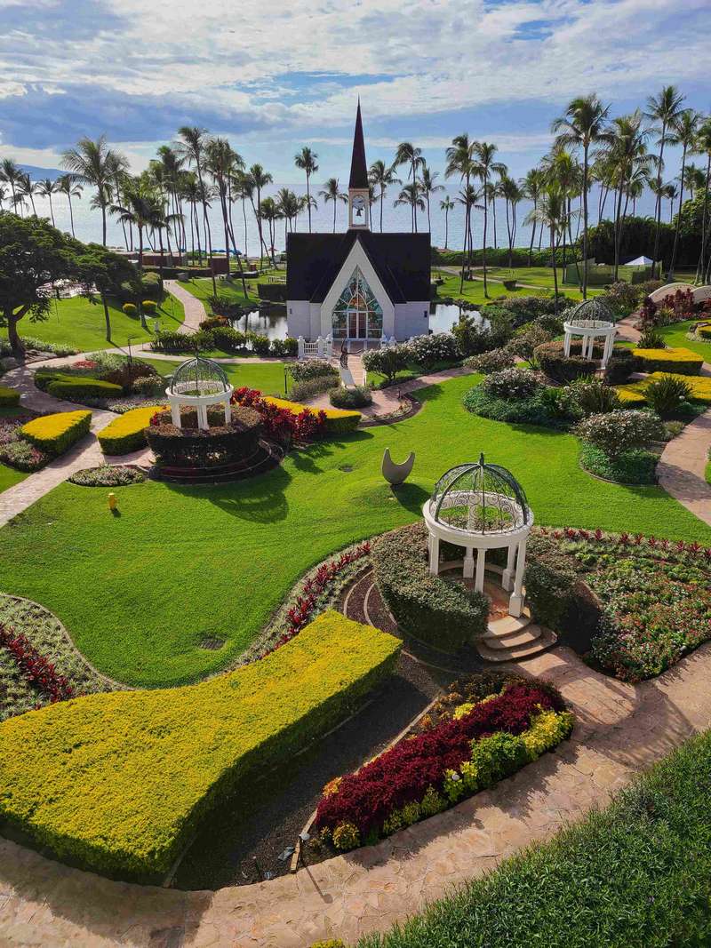 Wedding chapel at the Grand Wailea Resort