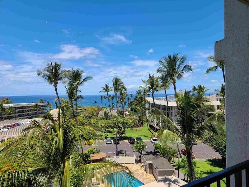 View from the balcony of our condo