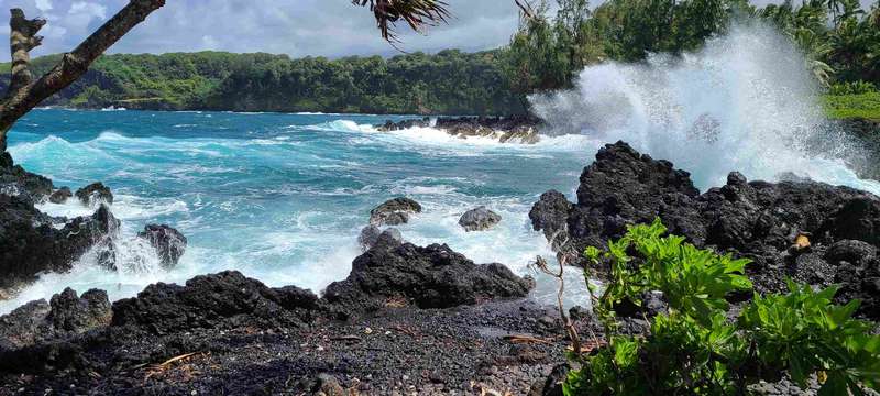 Keanae Lookout on the road to Hana