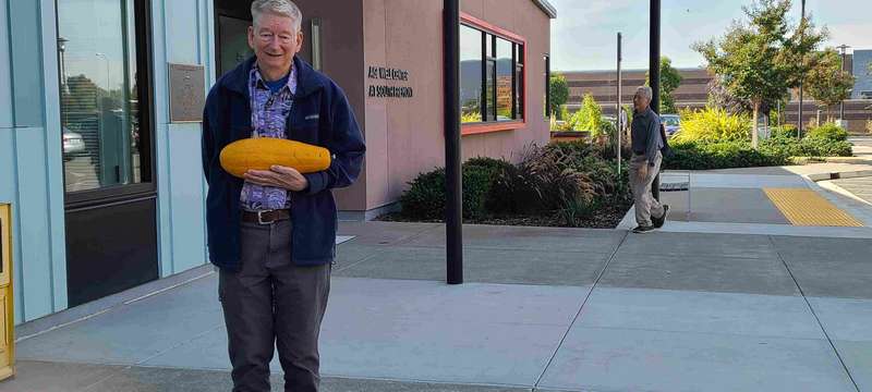 Some of the squash was donated to the Age Well Center (aka Senior Center).  The chef would use the squash as vegetable side dish or for a vegetarian meal.