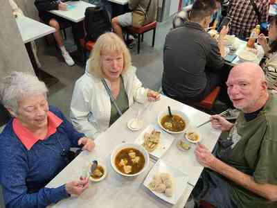 Dumplings for lunch.