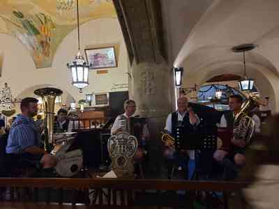 Whenever I'm in Munich, I stop by the Hofbr&auml;uhaus, a very famous beer hall founded on September 27, 1589, by Wilhelm V, Duke of Bavaria.