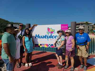 Our second stop in Huatulco, Mexico.