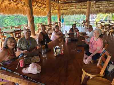 A delicious lunch at an out-of-the-way restaurant in Guatemala.