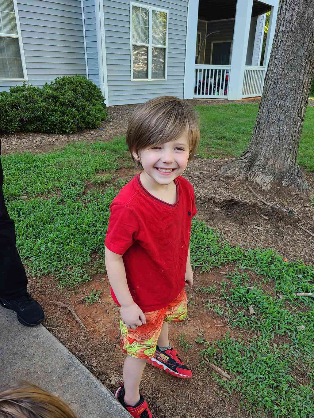 Four-year-old Elijah.