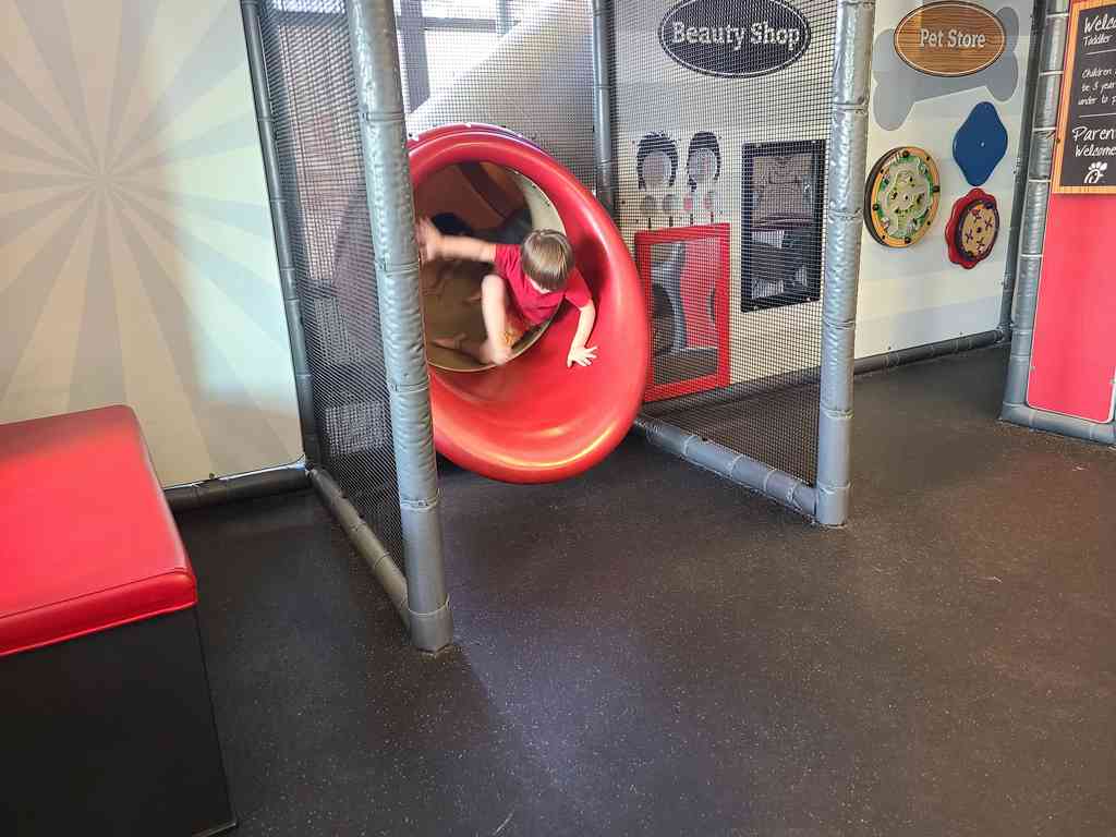 Elijah having a blast.
