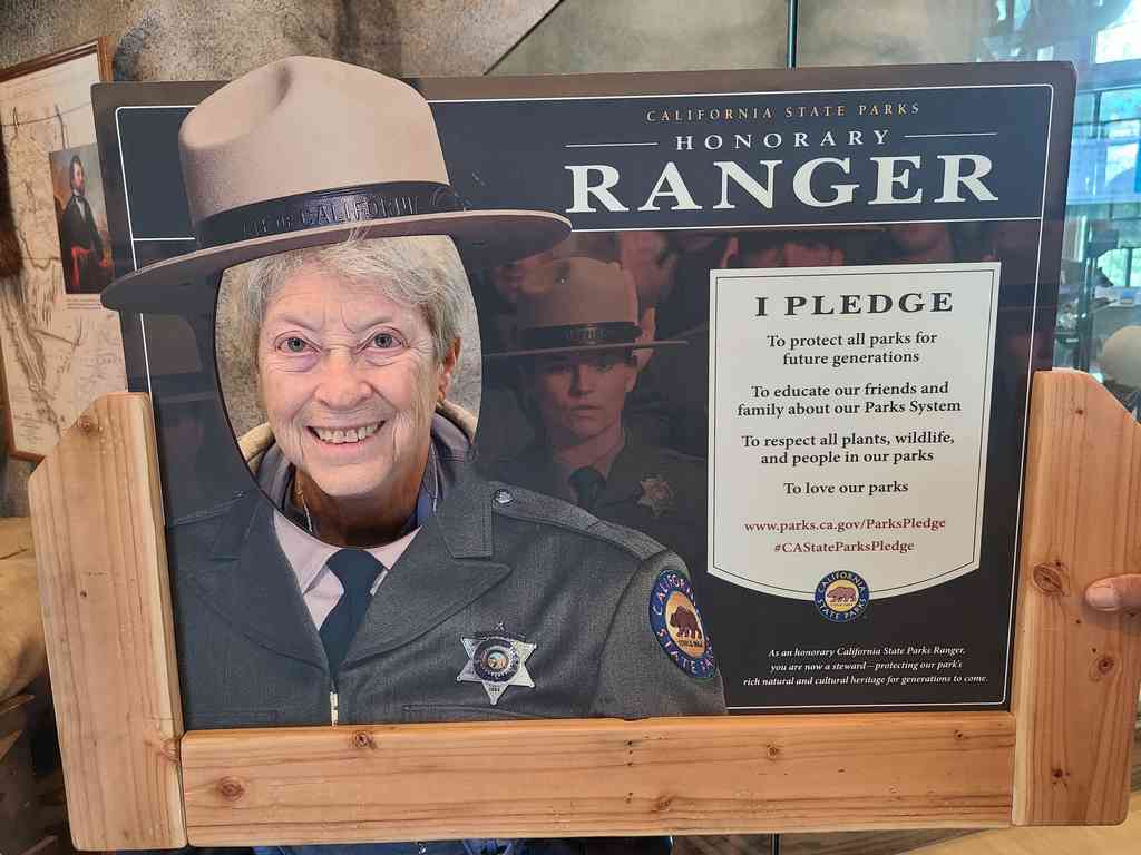 Helen as a Junior State Park Ranger.