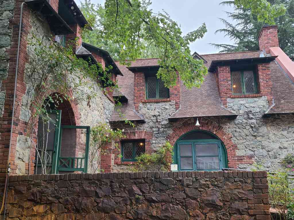 Historic grounds at the mine site.
